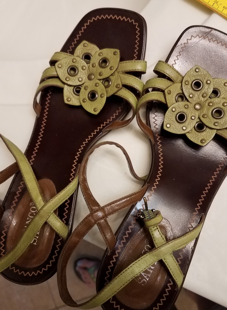Franco Sarto, kitten heel sandals